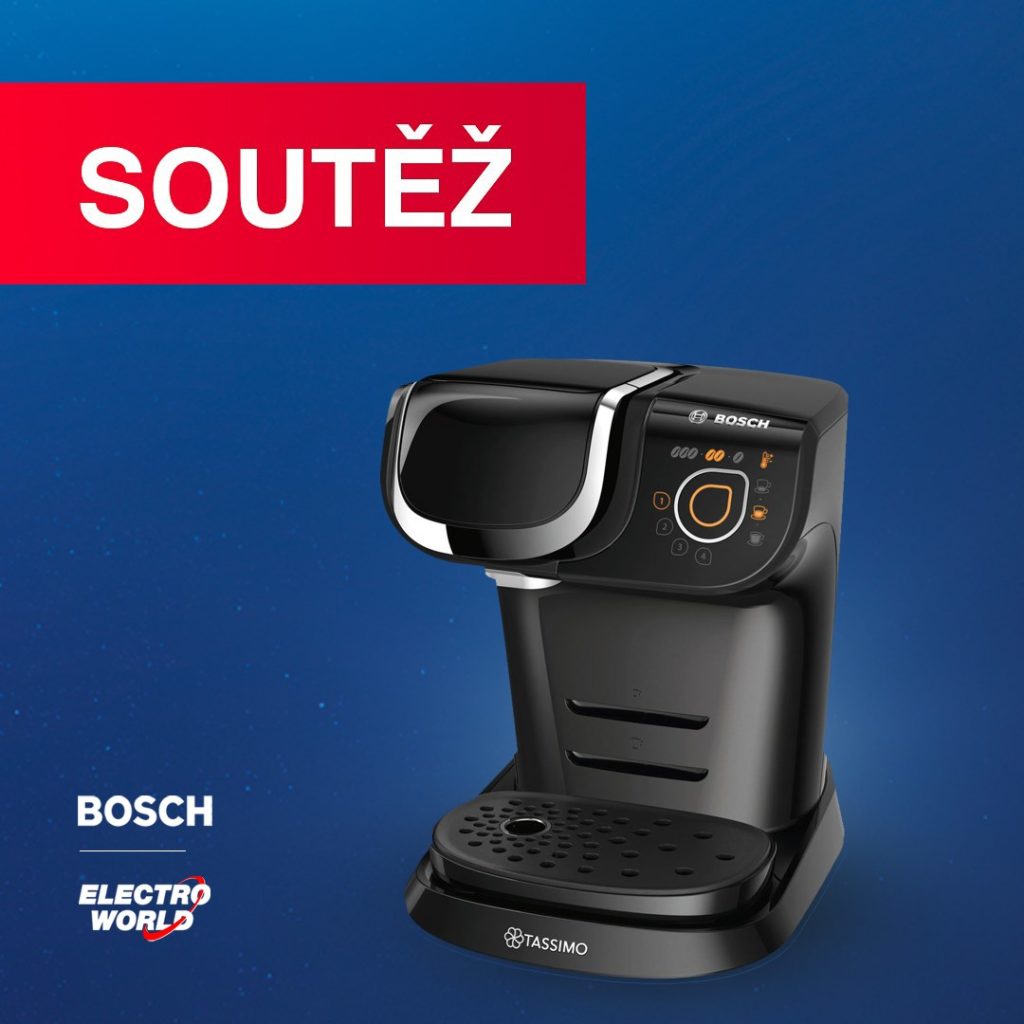 Soutěž o kapslový kávovar Bosch TAS6502 Tassimo My Way