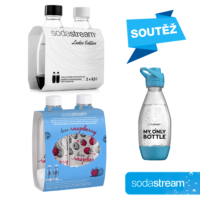 Soutěž o SodaStream duo pack limitované edice lahví malina