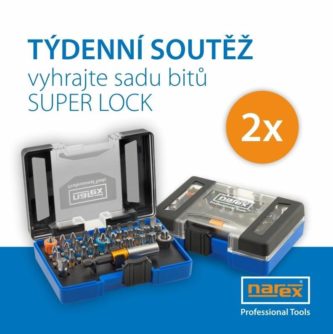 Soutěž o dvě sady 35-BIT BOX SUPER LOCK v hodnotě 634 Kč