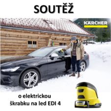 Soutěž o elektrickou škrabku na led KÄRCHER EDI 4