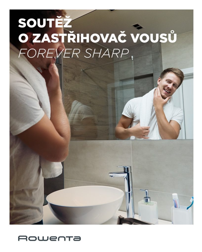 Soutěž o zastřihovač vousů Rowenta Forever Sharp