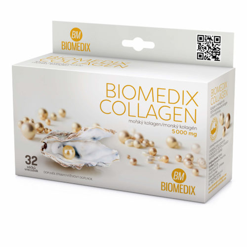 Soutěž o Biomedix Collagen 32 sáčků + C-Vitamin 100 mg 60