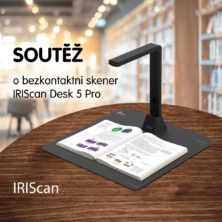 Soutěž o bezkontaktní stolní skener a kameru v jednom IRIScan Desk Pro 5