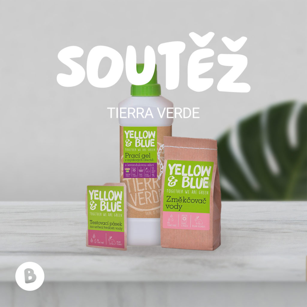 Soutěž o balíček s produkty Yellow & Blue od značky Tierra Verde