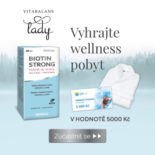 Soutěž o poukaz na wellness pobyt v hodnotě 5000 Kč