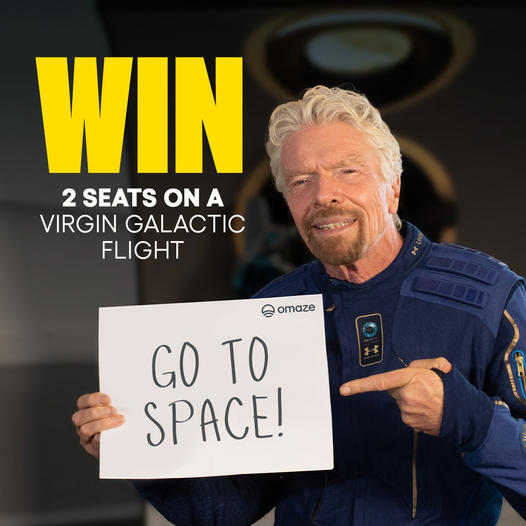 Soutěž o 2 místenky na let do vesmíru s Virgin Galactic