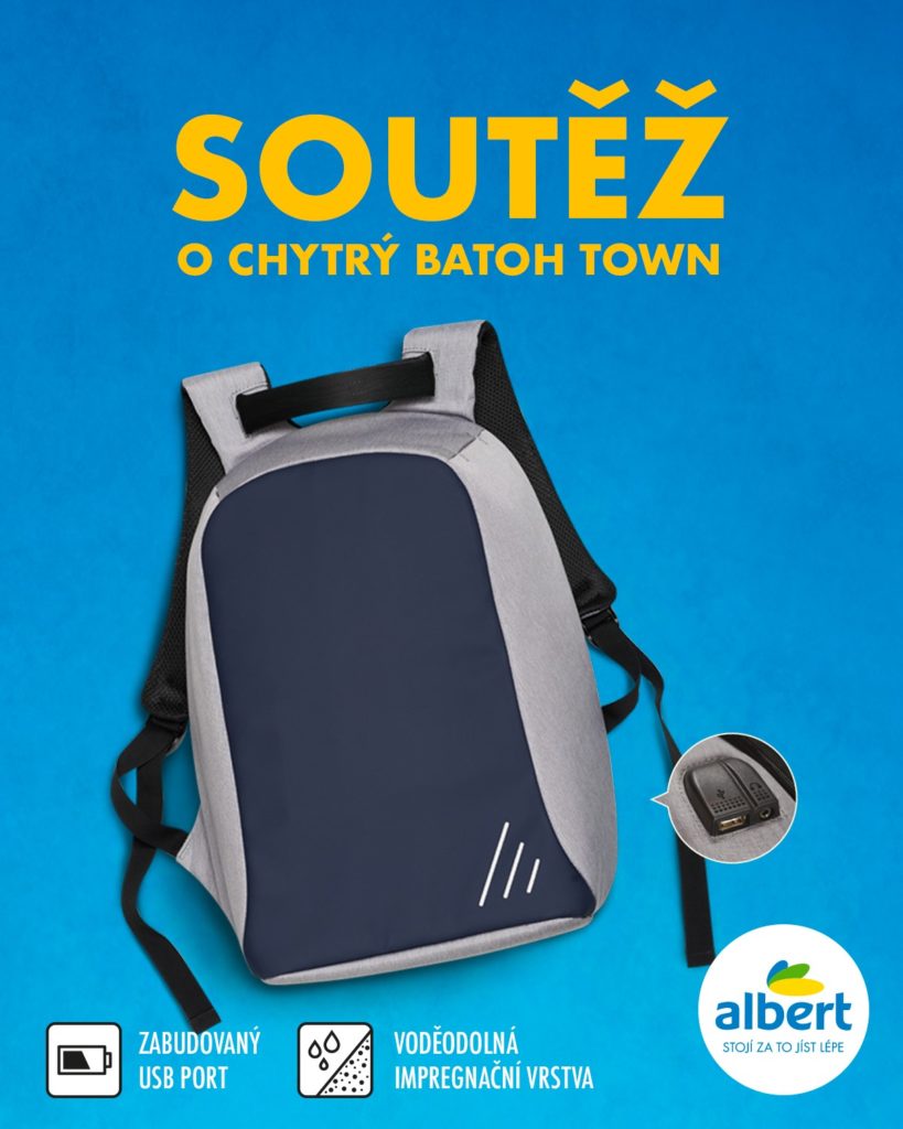 Soutěž o chytrý batoh TOWN