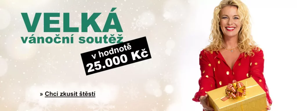 Velká vánoční soutěž o ceny v hodnotě 25 000 Kč