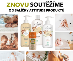 Soutěž o produkty dětské kosmetiky ATTITUDE baby leaves