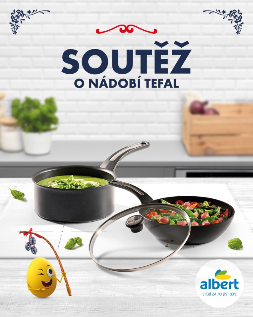 Soutěž o pomocníky do kuchyně od značky TEFAL