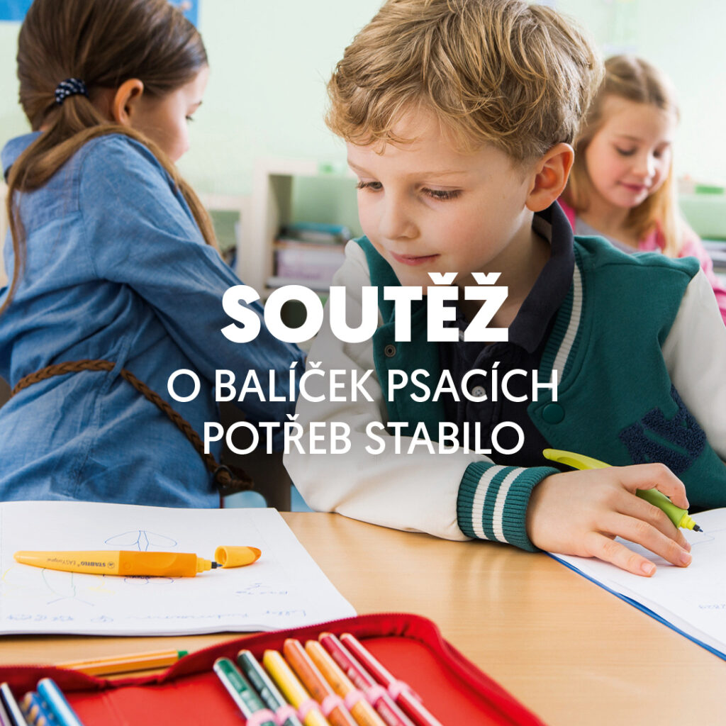 Soutěž o balíček psacích potřeb STABILO v hodnotě 1500 Kč