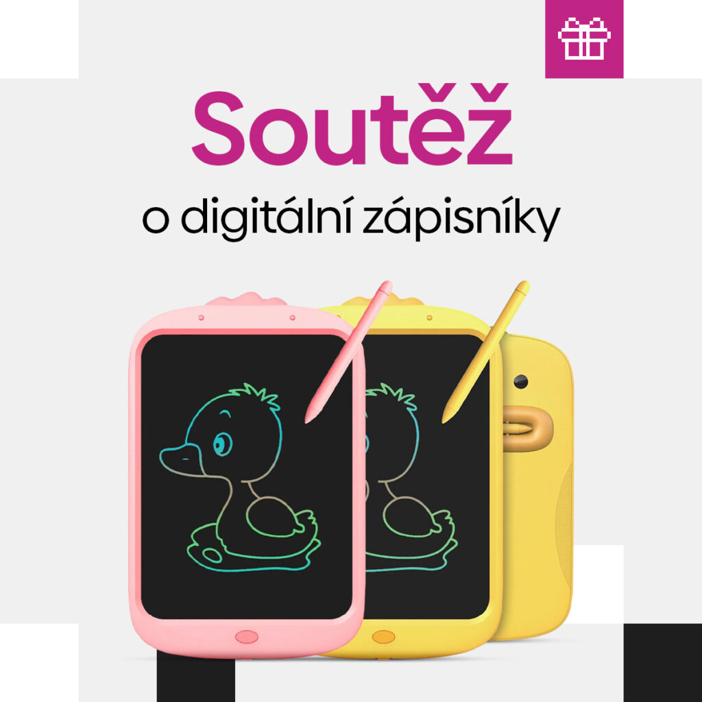 Soutěž o dva digitální multibarevné zápisníky značky Cube