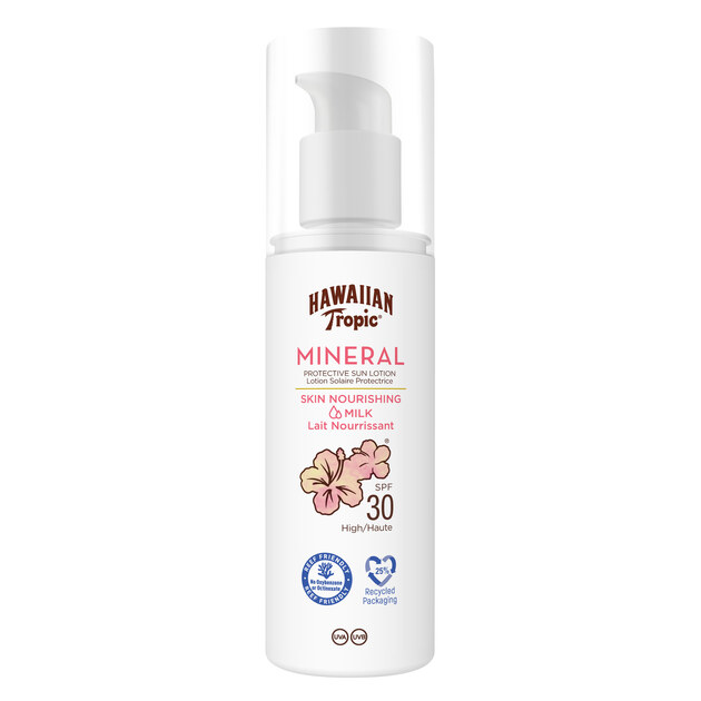 Vyhrajte Hawaiian Tropic Mineral Sun Milk SPF30