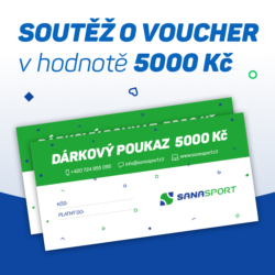 Soutěž o 5000 Kč na nákup na Sanasport.cz