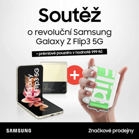 Soutěž o revoluční Samsung Galaxy Z Flip3 5G