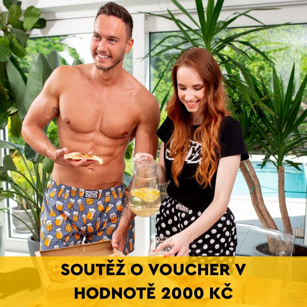 Soutěž o voucher v hodnotě 2000 Kč na celý sortiment e-shopu Trenýrkárna.cz