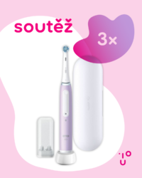 Soutěž o 3x Oral-B iO 4 Levandulový elektrický zubní kartáček