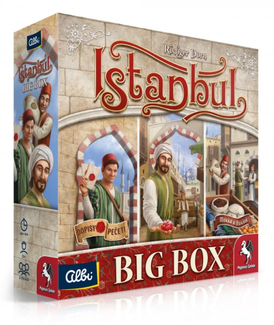 Soutěž o strategickou hru ISTANBUL BIG BOX