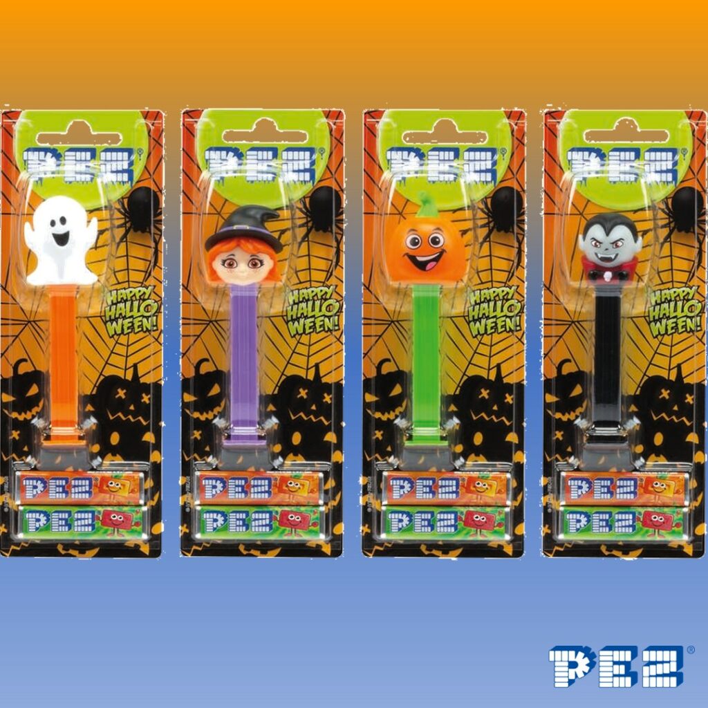 Soutěž o PEZ figurky s halloweenským motivem