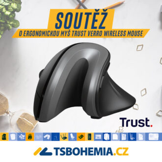 Soutěž o ergonomickou myš Trust Verro Ergonomic Wireless Mouse