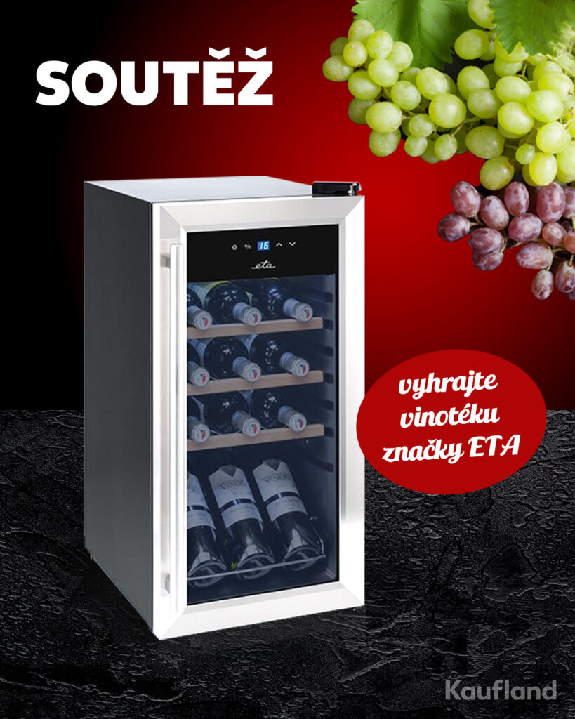 Soutěž o vinotéku Eta s Kaufland Card