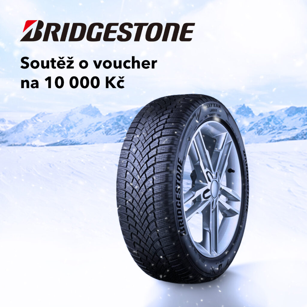 Soutěž o voucher na pneumatiky značky Bridgestone