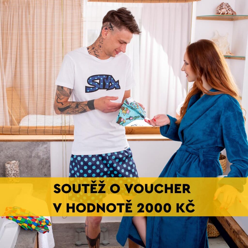 Soutěž o voucher v hodnotě 2000 Kč na celý sortiment Trenýrkárna.cz