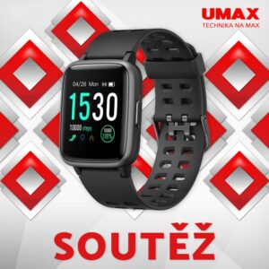 Soutěž o chytré hodinky UMAX U-Band P2 Black