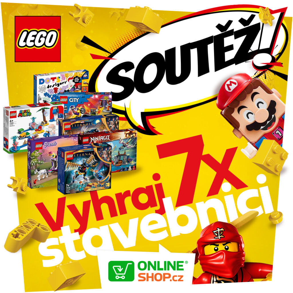 Soutěž o jednu ze 7 stavebnic LEGO®