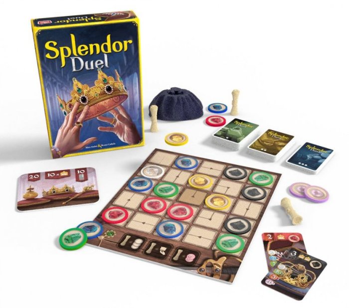 Soutěž o deskovou hru SPLENDOR DUEL