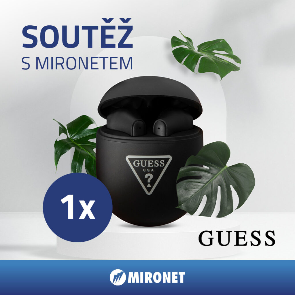 Soutěž o sluchátka GUESS True Wireless Triangle