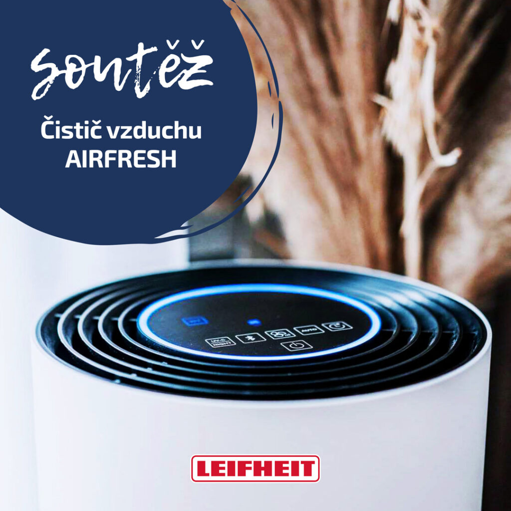 Soutěž o čistič vzduchu Leifheit Airfresh