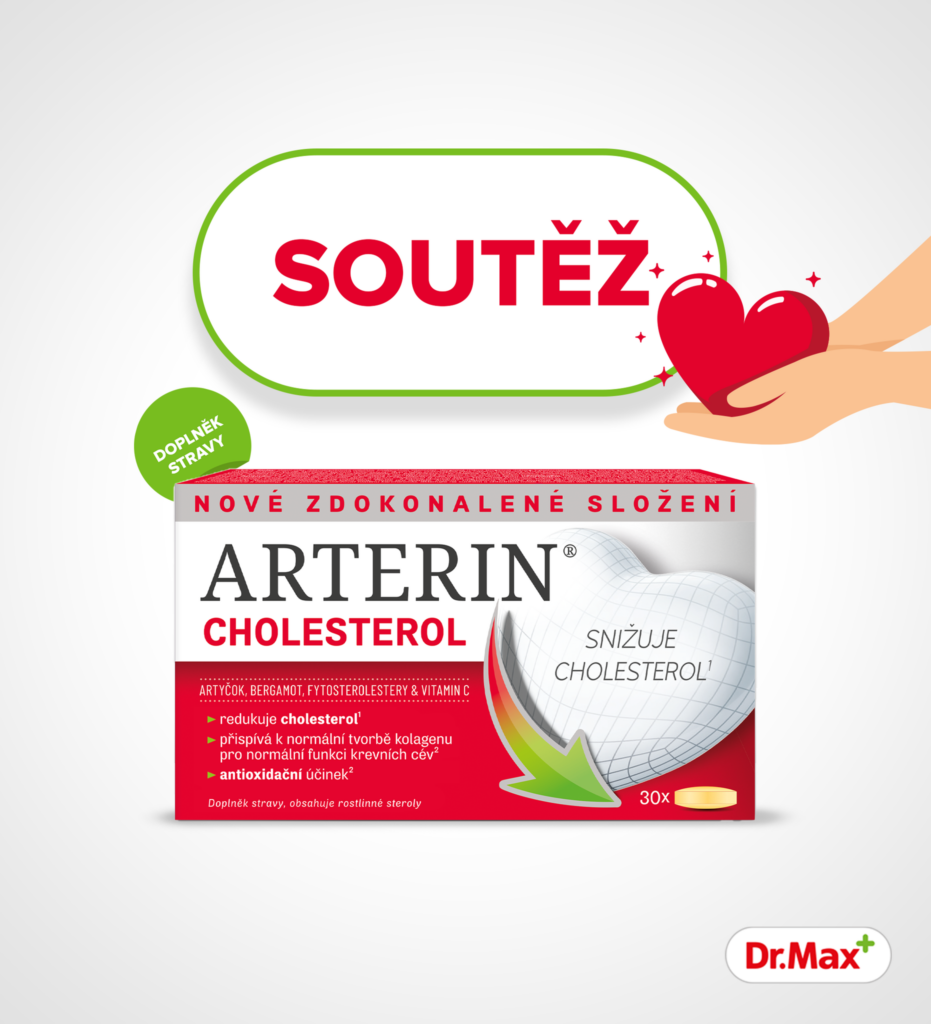 Soutěž o doplňky stravy Arterin Cholesterol