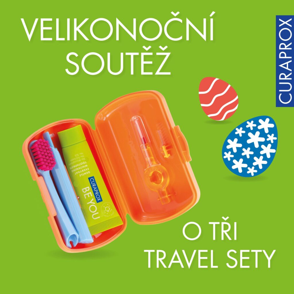 Velikonoční soutěž o 3 travel sety Curaprox