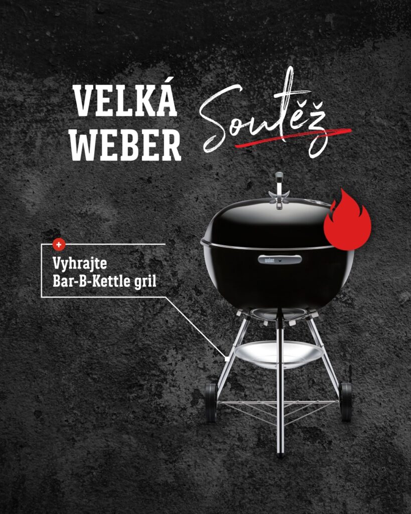 Soutěž o ikonický Weber Bar-B-Kettle gril