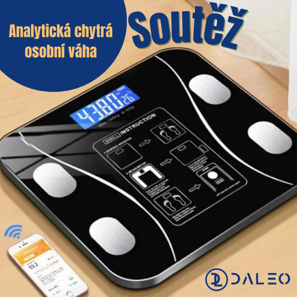 Soutěž o analytickou chytrou osobní váhu Daleo