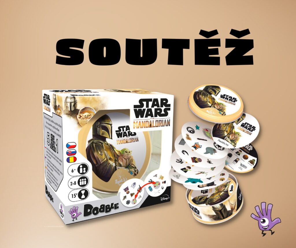 Soutěž o Dobble Star Wars The Mandalorian