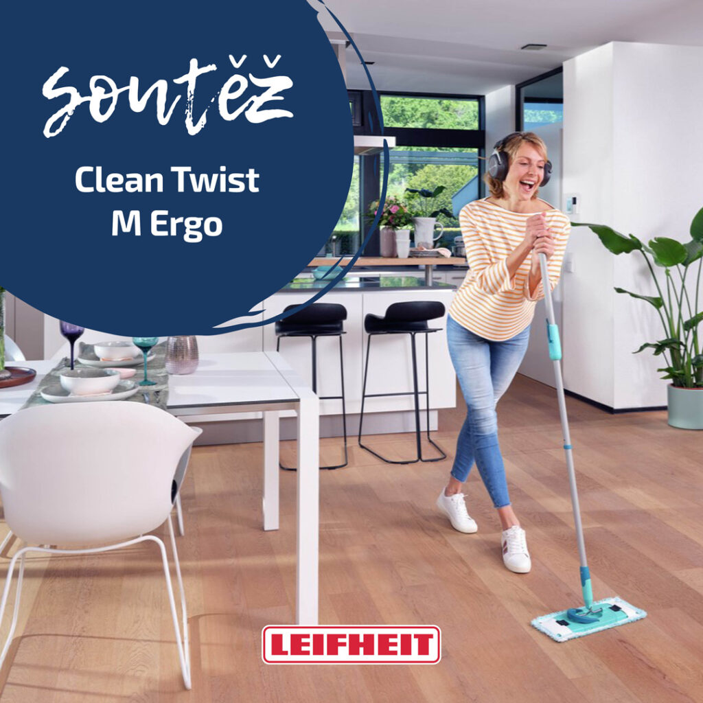 Soutěž o set Leifheit Clean Twist M Ergo