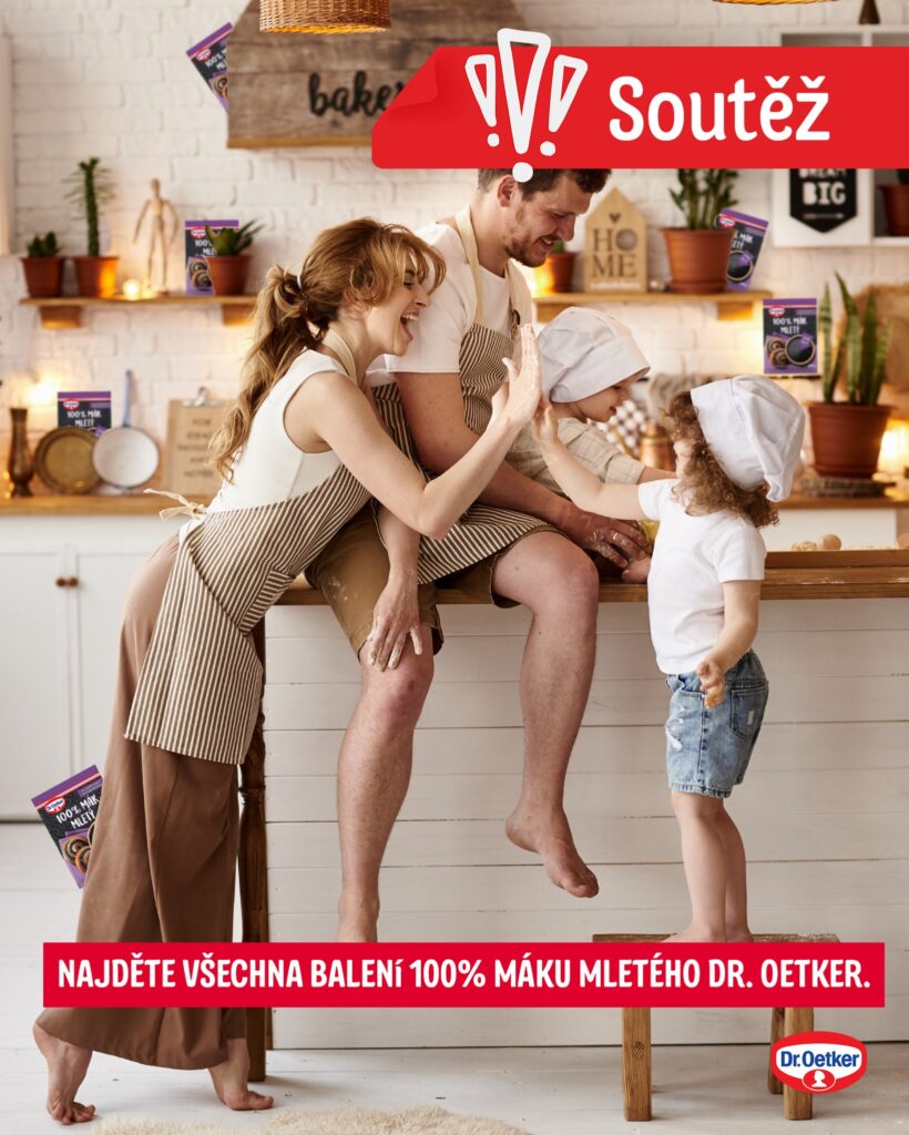 Vyhrajte nadupané balíčky s výrobky Dr. Oetker