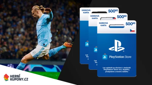 Soutěžte o tři kupony pro doplnění PlayStation peněženky v hodnotě 500 Kč