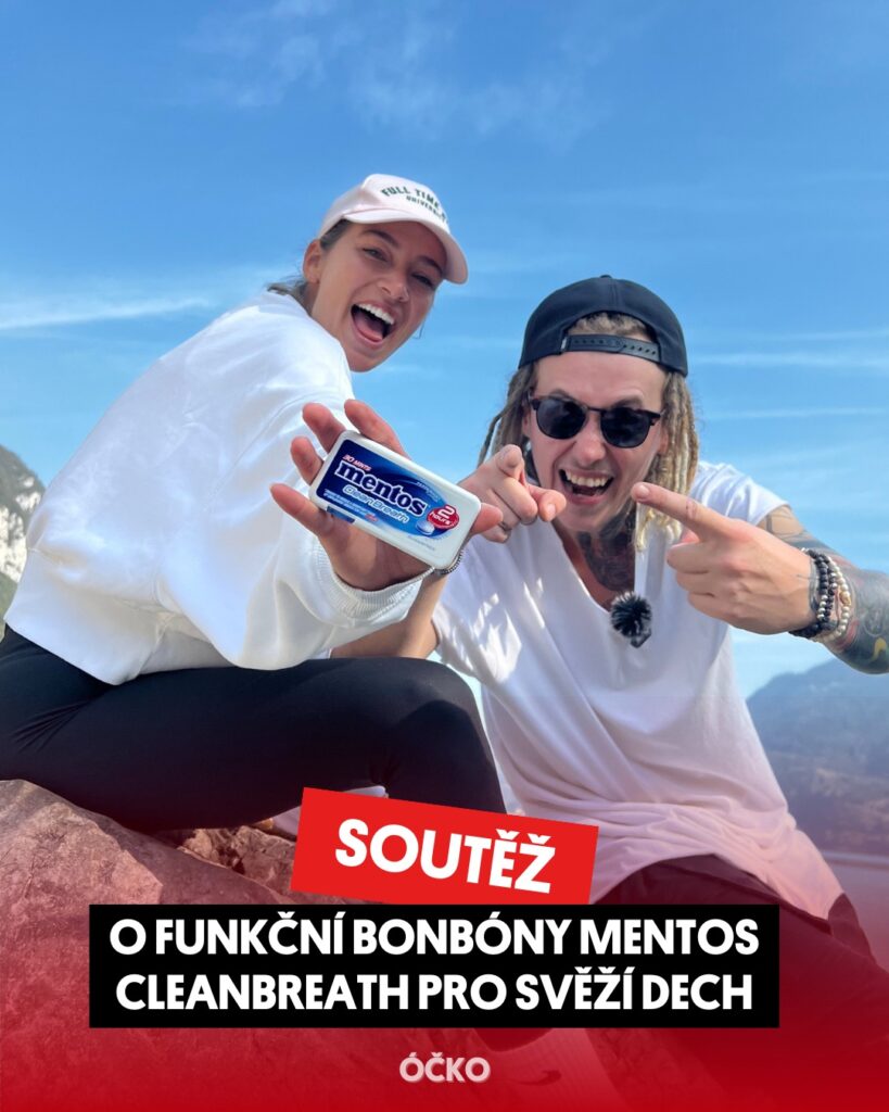 Soutěž o funkční bonbóny Mentos CleanBreath pro svěží dech