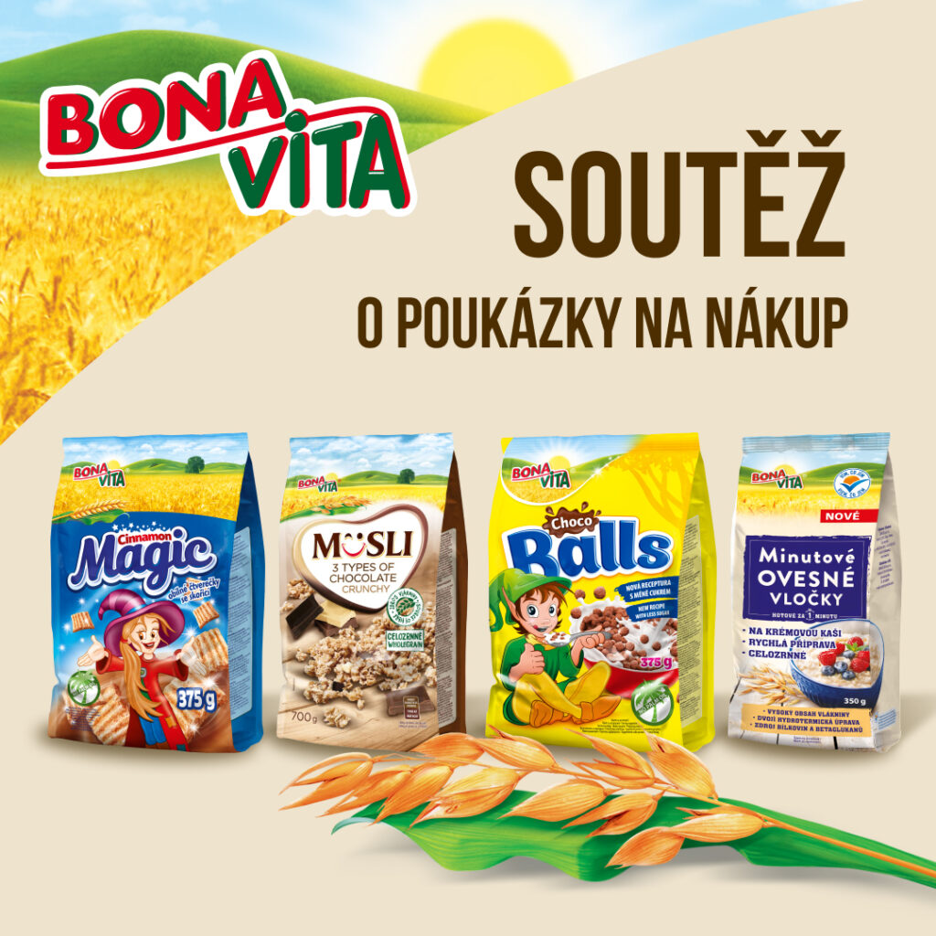 Soutěž o poukázku na nákup na e-shopu Bonavita v hodnotě 500 Kč