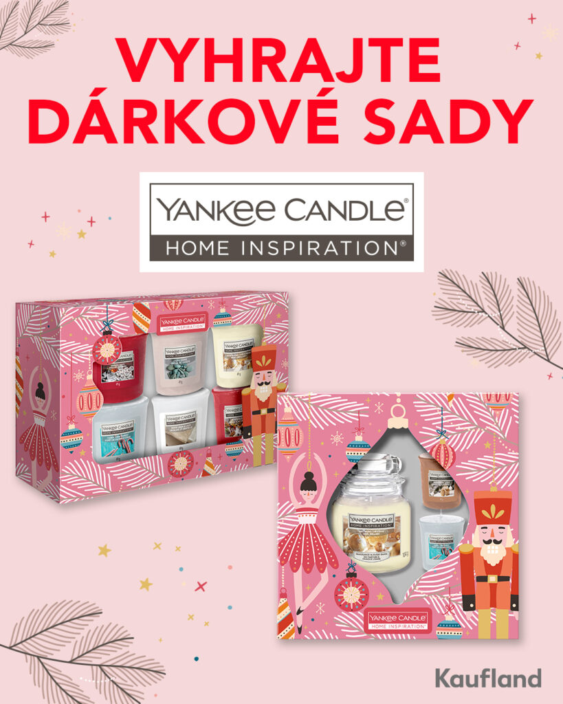 Vyhrajte jednu z šesti dárkových sad se svíčkami Yankee Candle