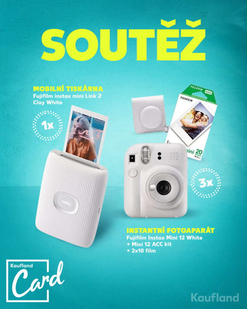 Soutěž o mobilní tiskárnu a instantní fotoaparát Instax