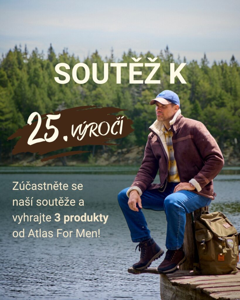 Soutěže a vyhrajte 3 kousky Atlas For Men dle vlastního výběru