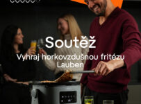 Soutěž o jejich horkovzdušnou fritézu Lauben Glass&Grill Air Fryer 3in1