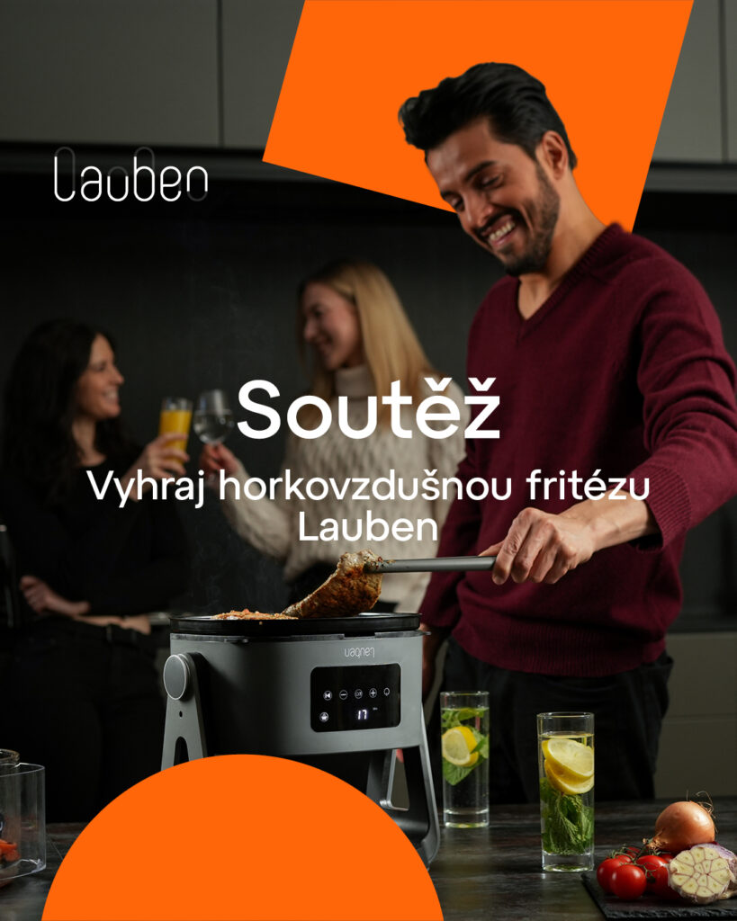 Soutěž o jejich horkovzdušnou fritézu Lauben Glass&Grill Air Fryer 3in1